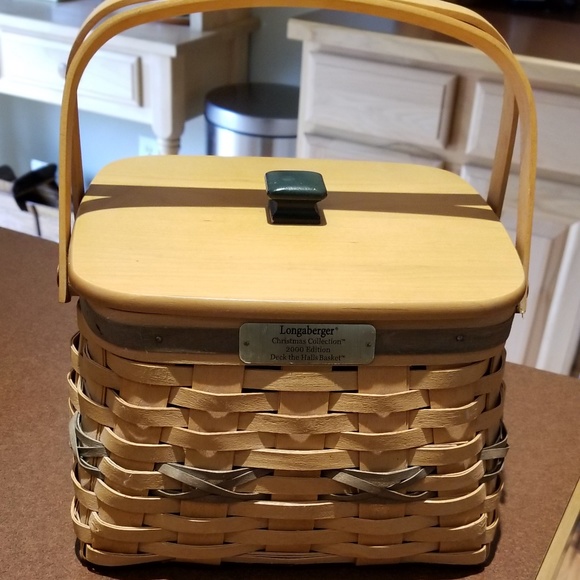 Longaberger Other - Longaberger 2000 Deck The Halls Basket